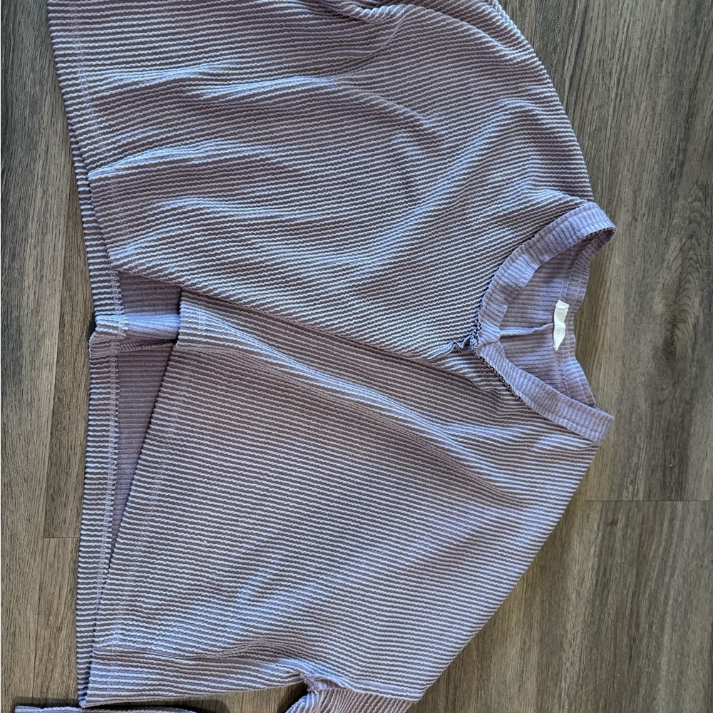 Striped Purple Sweater